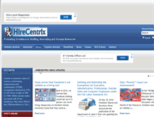 Tablet Screenshot of hirecentrix.com